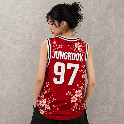 BTS Cherry Blossom Jersey – Summer ARMY Outfit
