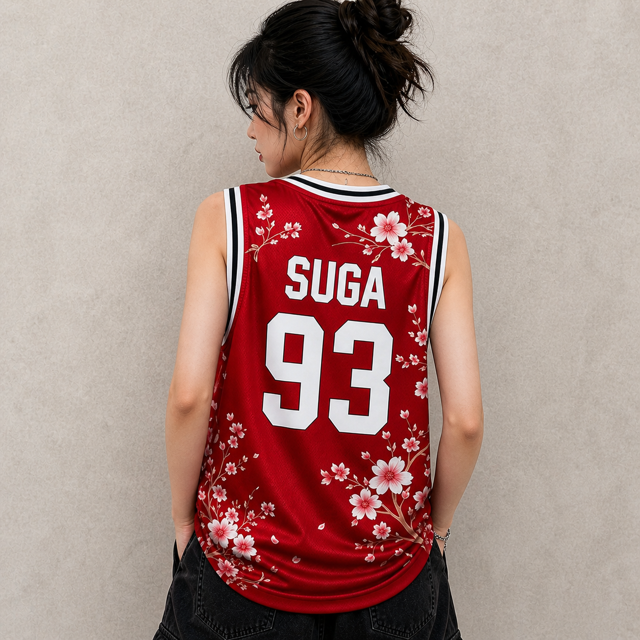 BTS Cherry Blossom Jersey – Summer ARMY Outfit