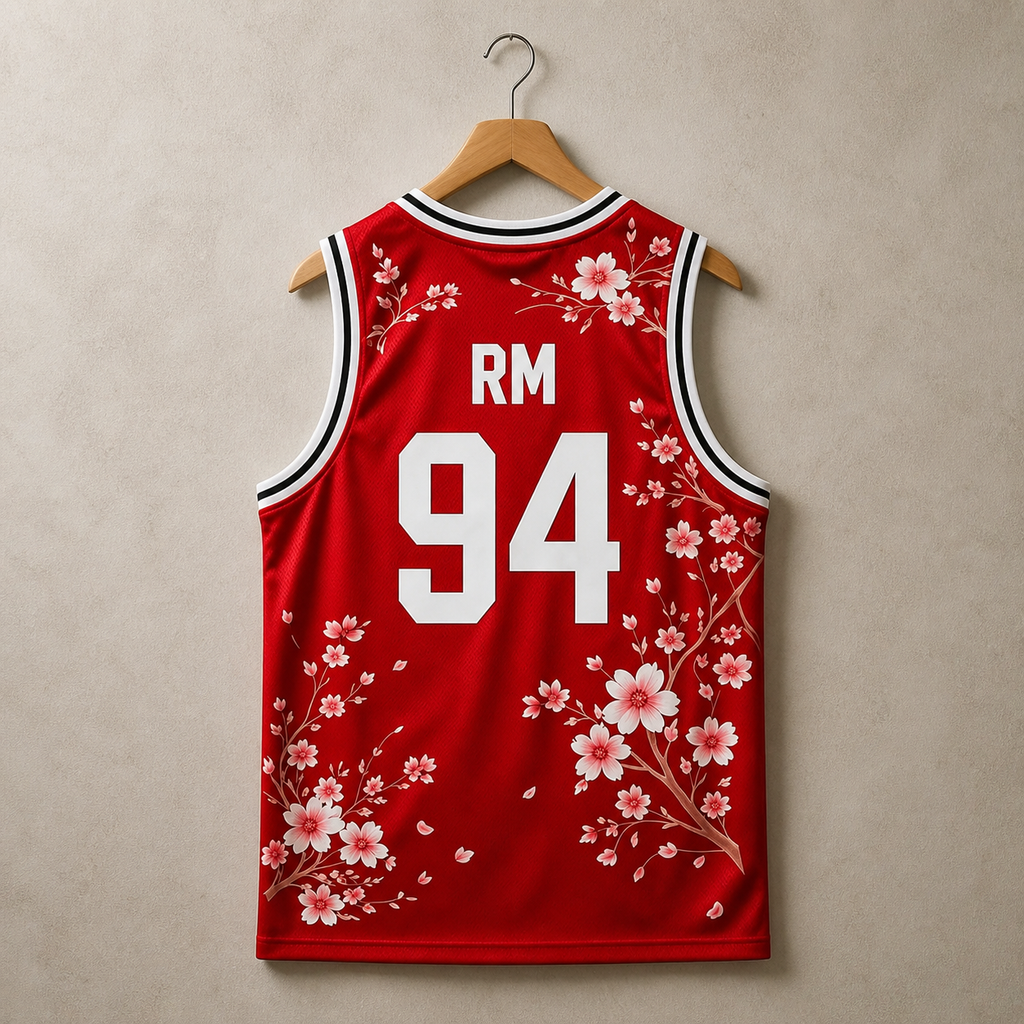 BTS Cherry Blossom Jersey – Summer ARMY Outfit