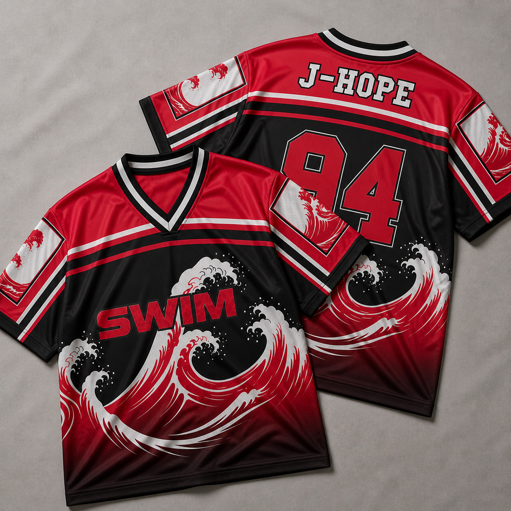 BTS SWIM Jersey – Summer ARMY Outfit