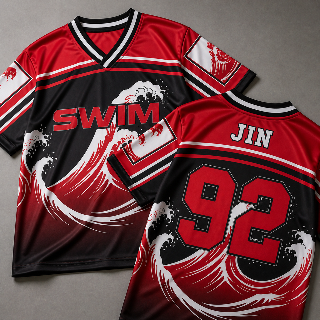BTS SWIM Jersey – Summer ARMY Outfit